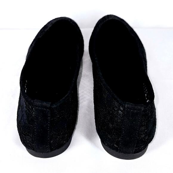 SEYCHELLES WOMEN'S BLACK MEMORY FOAM SEE-THRU MESH UPPER FLATS – SIZE 9W - Picture 4 of 12